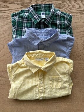 Janie and Jack bundle of Button-Down Shirt for Boys